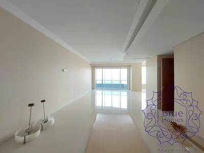 Luxury AC free, Bohaira Water view 3BR+Majlis(4br)+ Gym Pool Parking 165k