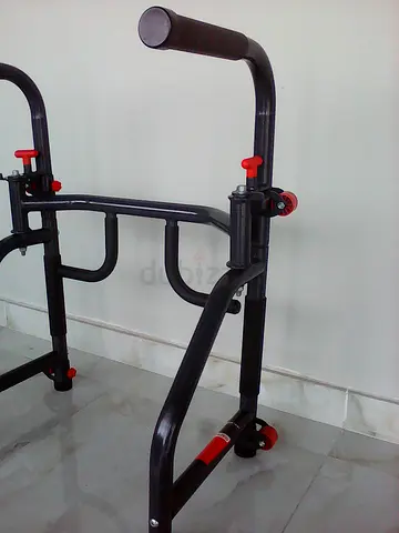 Preowned THE RACK Workout Station Adjustable foldable Gym Dip Station Machine Cross-fit MMA UFC