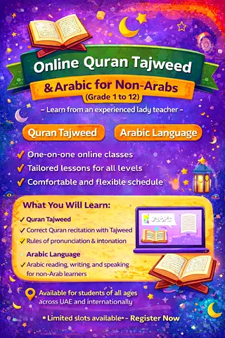 Online Quran Tajweed  Arabic Classes