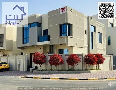 فيلا احلامك  ارضي واول شامل المياه والكهرباء والمكيفات  ، واجهه حجر بالكامل مع تشطيبات ممتازة ، ، قريبة جدا لشارع الشيخ محمد بن زايد ، تملك حر لجميع ا