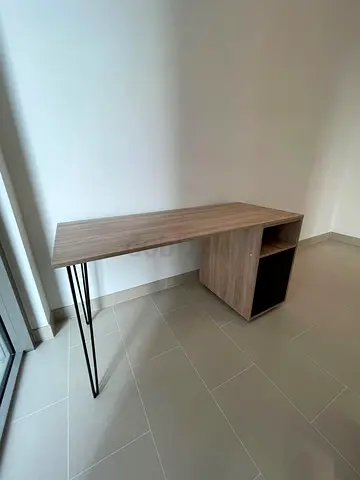 Festival Office Desk Novara – Black Drawers, Modern Design