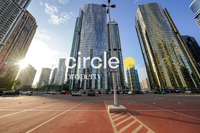 2 Months Rent Free | Fitted Office | Silver Tower JLT | Lake & City View