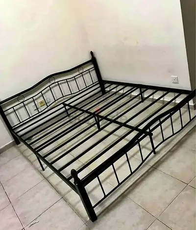 Sturdy Metal Bed Frame for Sale! King Size