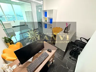 Office for Rent|Beautifully fitted Brand new office for Rent in Bur Dubai|Near to Metro Station|