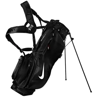 Nike Air Sport Lite Golf Stand Bag 4-Way Divider Black/Black