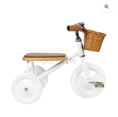 Banwood Classic Vintage Style White Tricycle