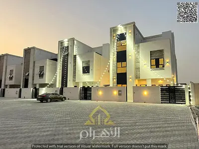 For the price of your rent | Own a luxury villa in Al Helio 2, Ajman | 6 master bedrooms and a roof terrace | Ready to move in with electricity and wa