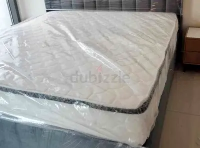 King size 180x200cm pillow top mattress.  All times delivery available