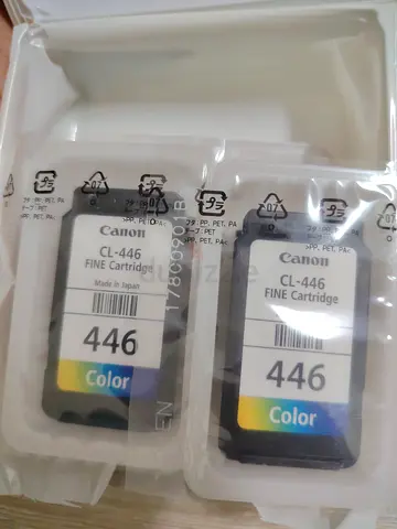 2x Canon CL-446 Color Ink Cartridge