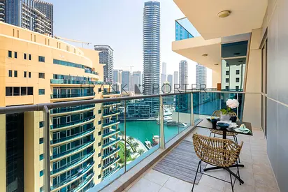 Spacious 2BR with Relaxing Marina Canal Views | Mid - Term, Monthly & Weekely Stays | All Bills Inclusive