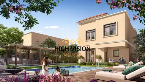 5BR Villa | Single Row | Corner Unit | Yas Park Facing
