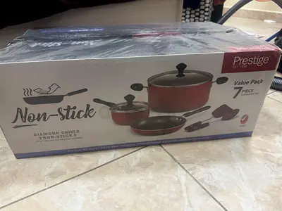 Prestige 7-piece Non-Stick Cookware Set (Brand New, Sealed Box)