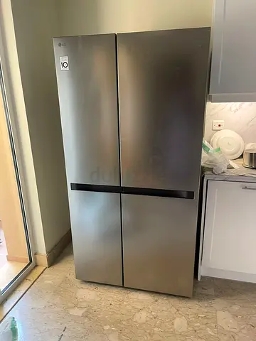 LG Stainless Steel Side By Side Fridge Freezer Under Warranty