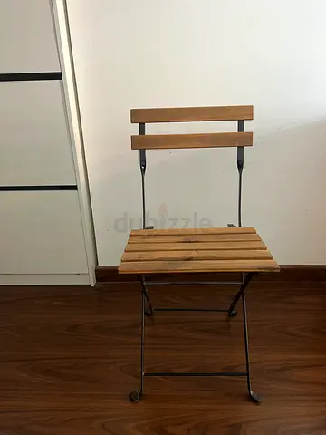 Stylish Folding Wooden Chair