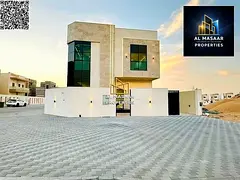 Corner villa on two streets in Al Helio 2 area, Ajman - close to the mosque and Sheikh Mohammed Bin