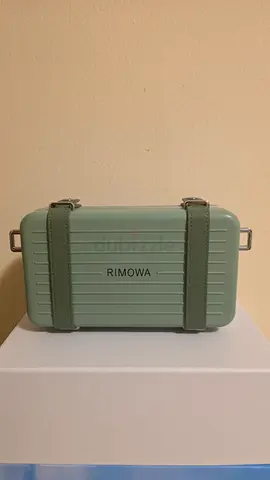 Dior x RIMOWA Personal Clutch On Strap - mint green (used)