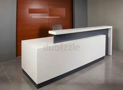 Modern Minimalist Reception Desk