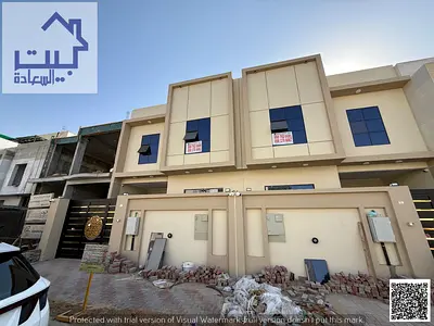 للايجار تاون هاوس -في قلب الياسمين -اول ساكن- 3 غرف ماستر - جاهز للكسن -علي الشارع الرئيسي -سهل المخرج الي دبي والشارقه