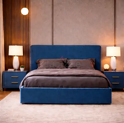 Brand New Queen size bed with medical mattress family bed double bed Queen bed storage