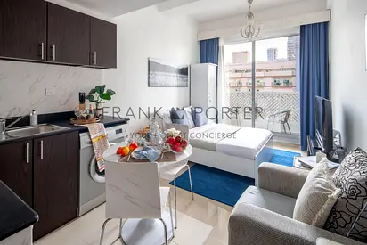 Modern Studio with Beautiful Views in JVC | Ideal for Mid-Term, Monthly & Weekely Stays | All Bills Inclusive