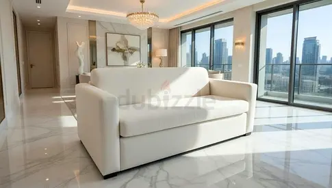 Natuzzai three seater sofa bed with mattress