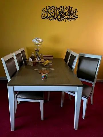 Stylish Dining Table Set with Chairs