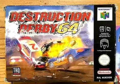 Destruction Derby 64 Nintendo 64 n64 Pal