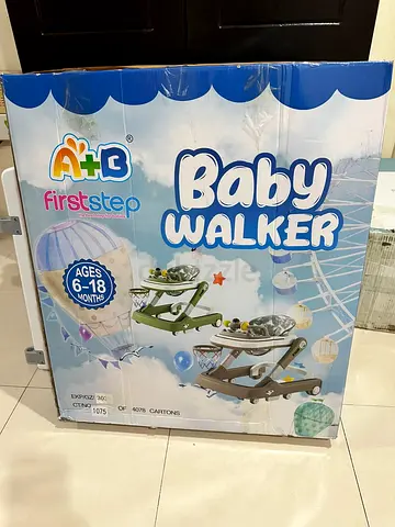 Baby walker and fence 14 pcs