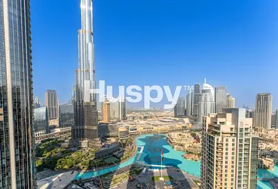 Burj and Fountain Views | Furnished | High Floor