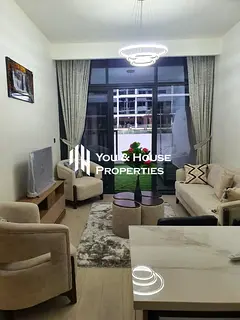 Furnished 1BR | Azizi Riviera 32 | Balcony &amp; Community View