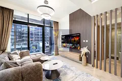 Furnished 1BR Apartment | Azizi Riviera 27 | Community &amp; Boulevard View