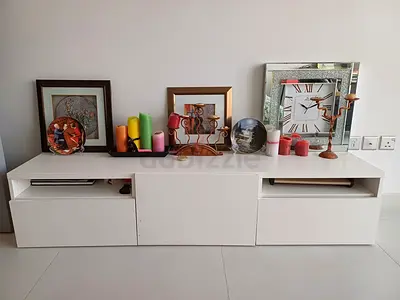 Modern White table for TV