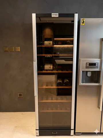 Vestfrost wine fridge 191 bottles dual temperature w185 made in Denmark BY BNM