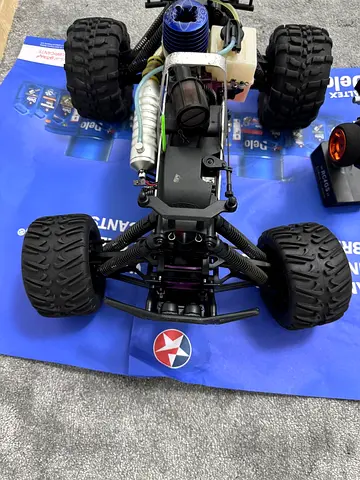 My nitro RC off-road truck - engine included, sold as-is