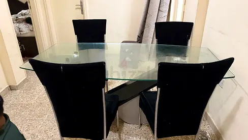 Table and chairs