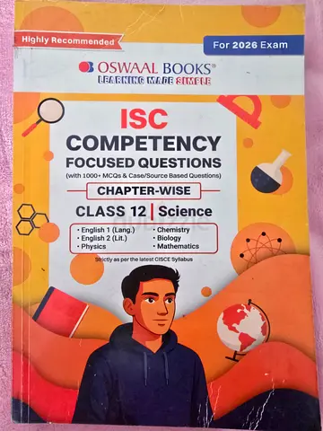 ISC CLASS 12 COMPETENCY FOCUSED QUESTION ALL IN ONE (PCMB) 2026 EDITION