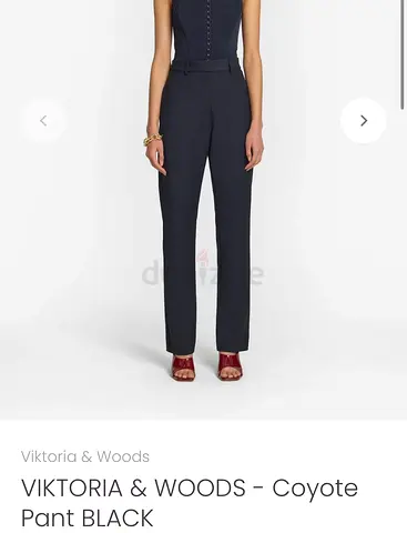 VIKTORIA  WOODS - Coyote Pant BLACK