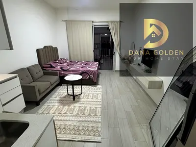 استوديو للايجار الشهرى في ورسان 4  \ دبي
