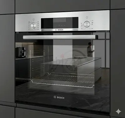 Bosch series 6 built-in electric oven 60CM (stainless steel) - BY BNM