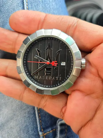 Maserati mens watch head - case and dial only (no strap)