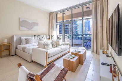 Spacious Studio with Cozy Balcony in Business Bay | Ideal for Mid-Term, Monthly & Weekely Stays | All Bills Inclusive