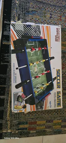 Mini Tabletop Foosball (Soccer Game) - In Box