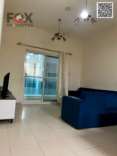Furnished one-bedroom apartment for annual rent in Ajman, Al Nuaimiya 3, City Towers. Free parking.
