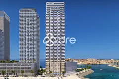 Full Sea &amp; Palm View | 1BR | Beachgate | OP