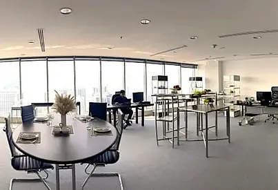 Bright Office with Panoramic Windows | Sea Views