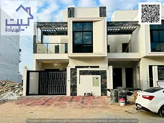 Luxury two-story villa with a rooftop terrace, including registration and ownership fees, close to a