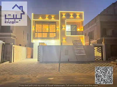 فيلا سكنية استثمارية فاخرة للبيع في العامرة  – عجمان | تصميم راقٍ ومسبح خاص!