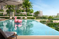 High Floor | Full Park and Pool View | Balcony