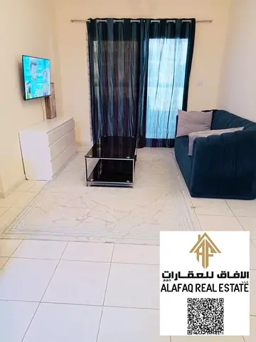 🏡 شقة غرفتين وصالة مفروشة للإيجار في Emirates City – عجمان 🏡