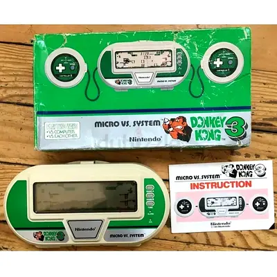 Nintendo game  watch micro vs system donkey kong 3